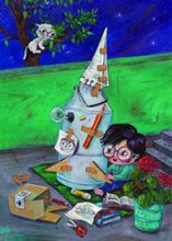 ساخت موشک(سیمی 50برگ خط‌دار)